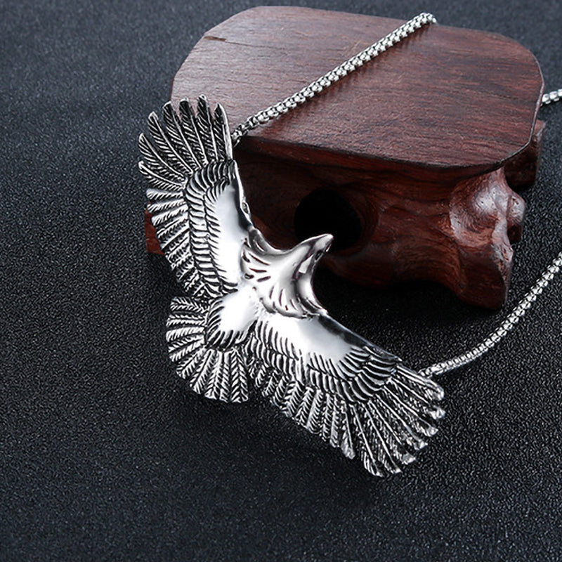 Stainless Steel Eagle Necklace