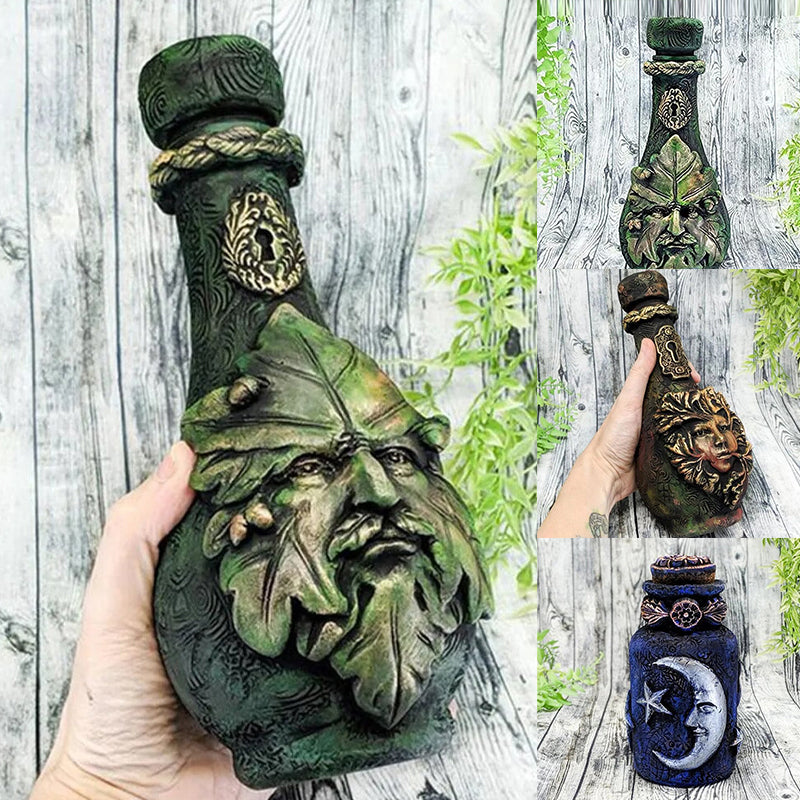 Magic sculpture potion bottle