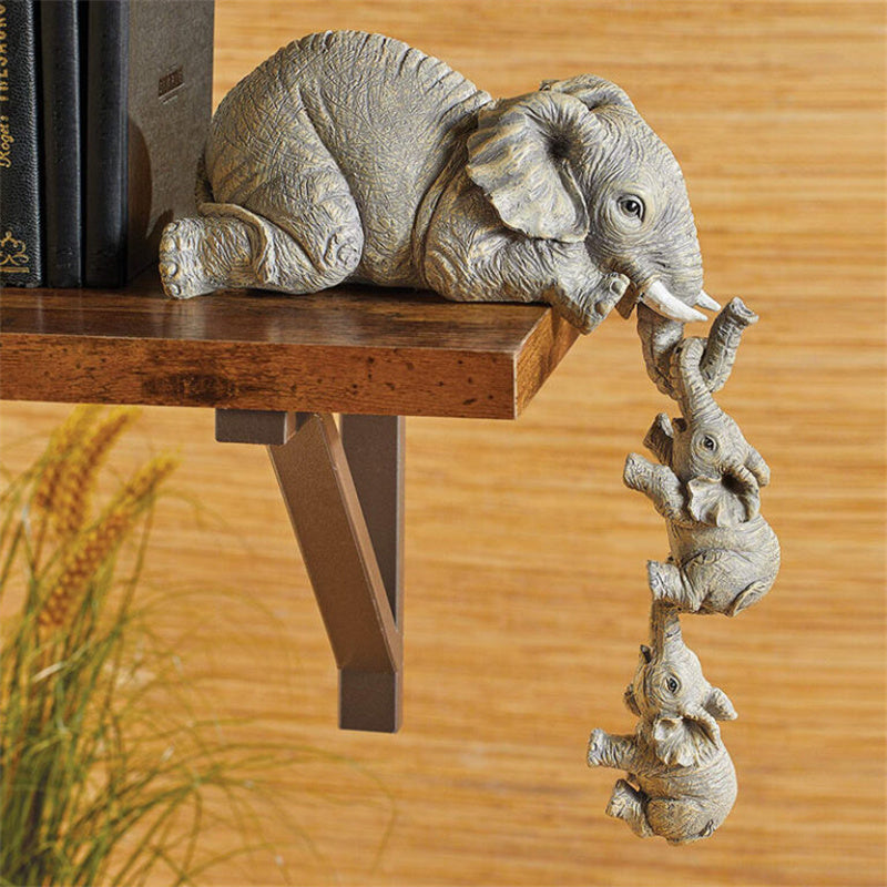 Parent-child Elephant Decoration