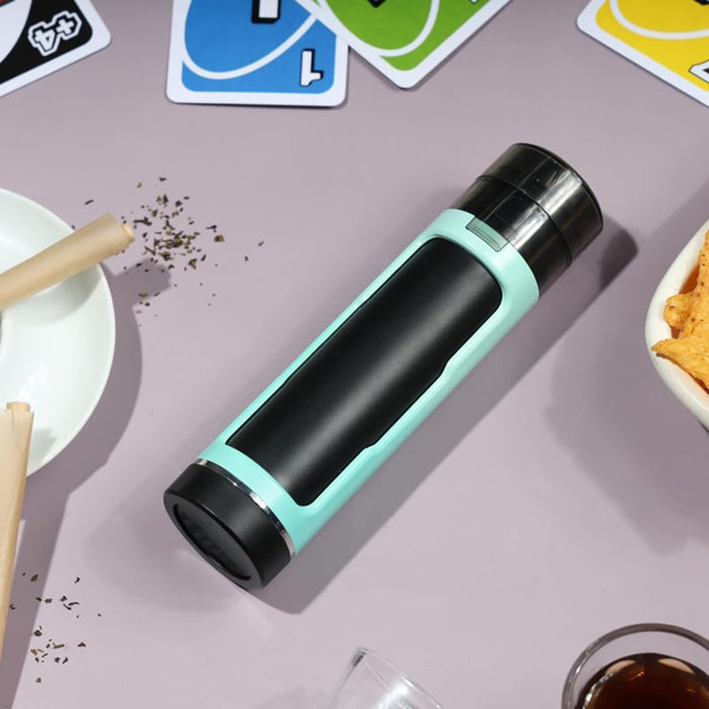 Portable double-tube manual plastic cigarette crusher