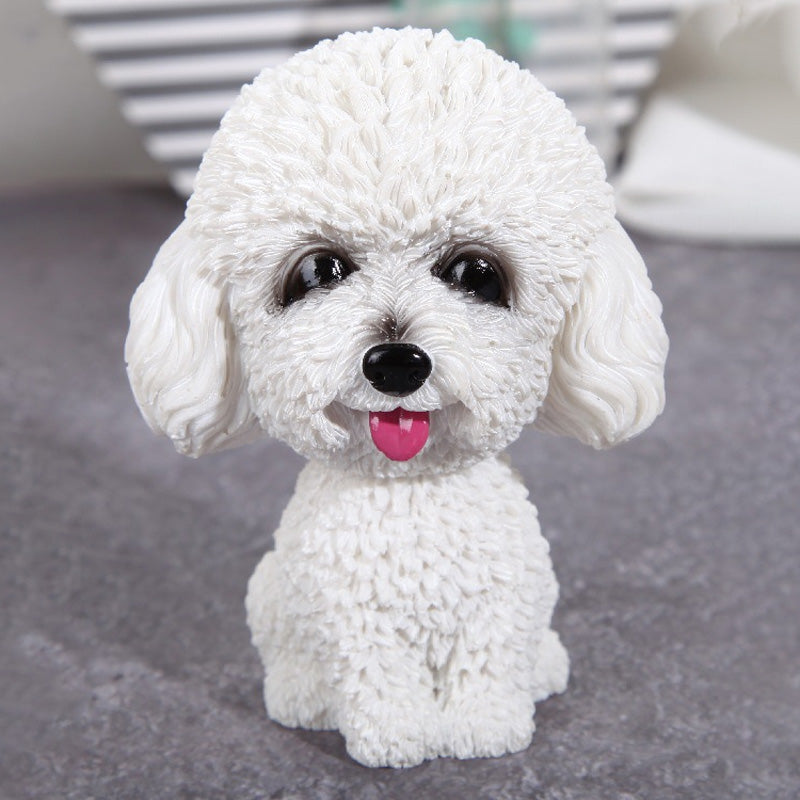 Car Interior Decoration Resin Pet Dog