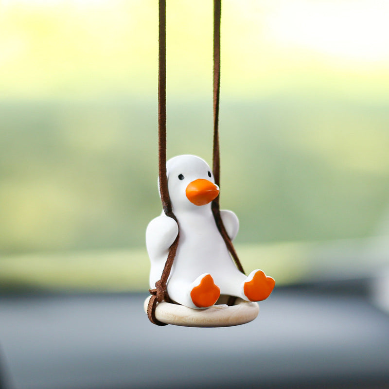 Car Flying Duck Hanging Ornament