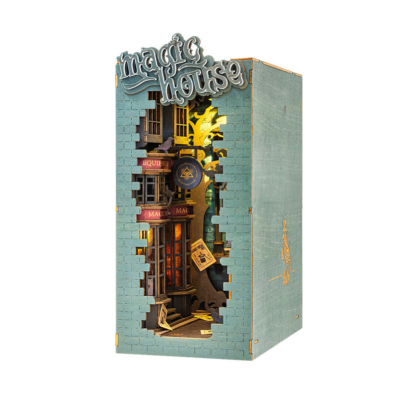 Book Nooks DIY 3D Wooden Puzzle