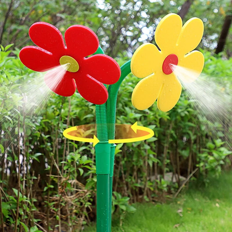 Fun & Quirky Sunflower Wobbling Sprinkler