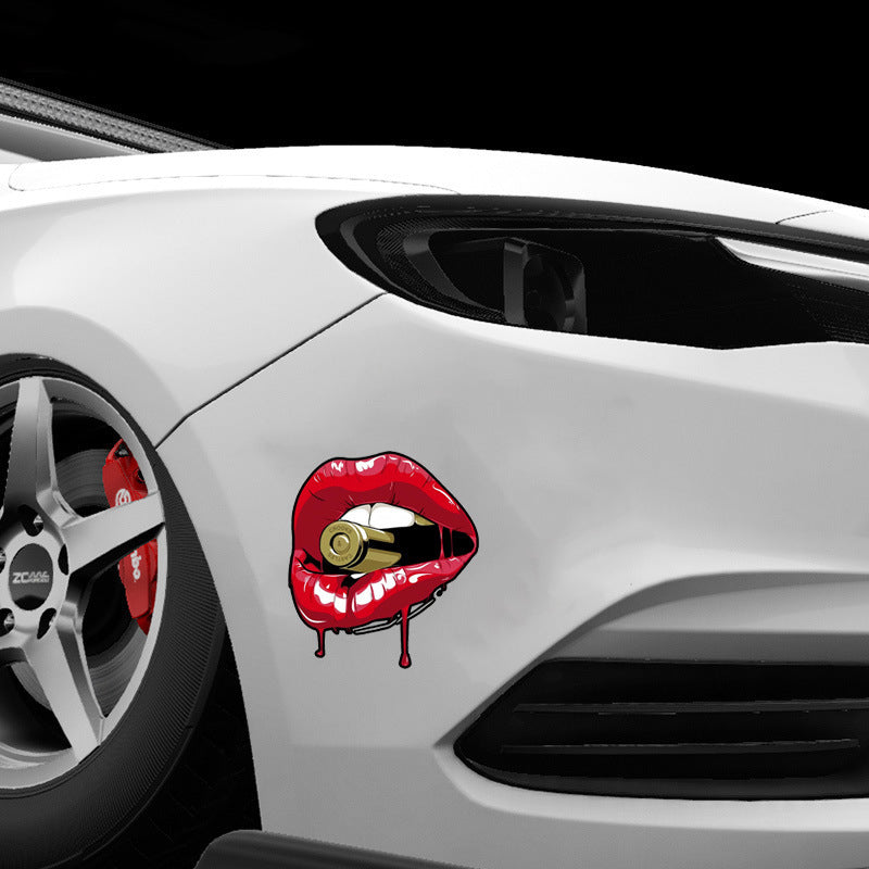 Bullet Lip Decorative sticker