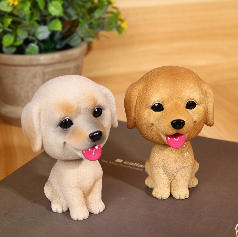 Car Interior Decoration Resin Pet Dog