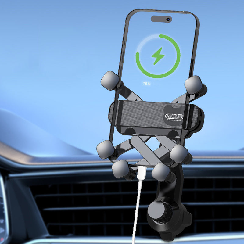 Gravity sensing universal car mount