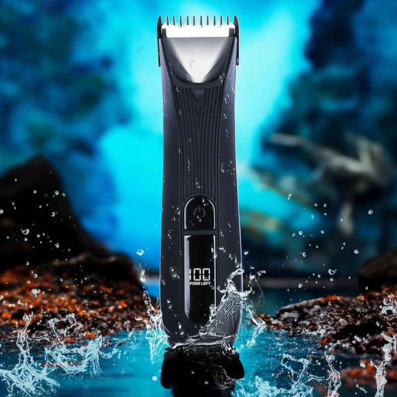 Full body washable hair trimmer with light