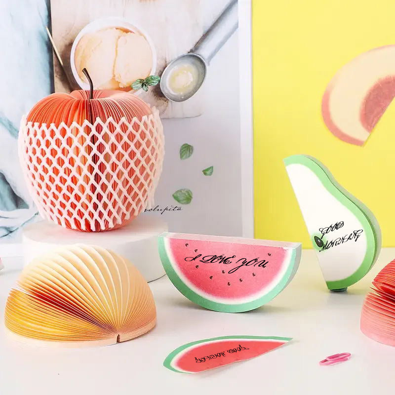 ✨Cute Fruit Sticky Notes🍎