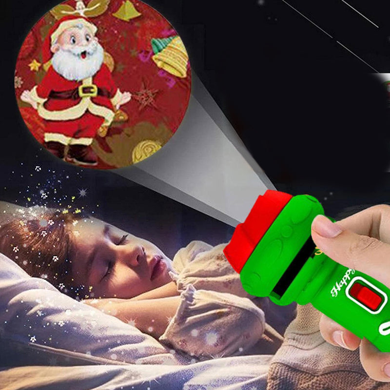 Christmas projection flashlight toy