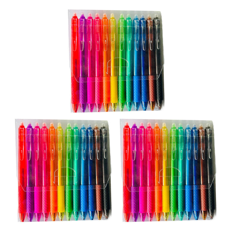 Multi-Color Erasable Gel Pens (12 pcs)