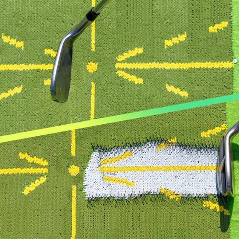 Golf Training Mat for Swing Detection Batting