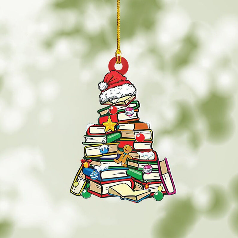 Christmas Book Tree Ornament