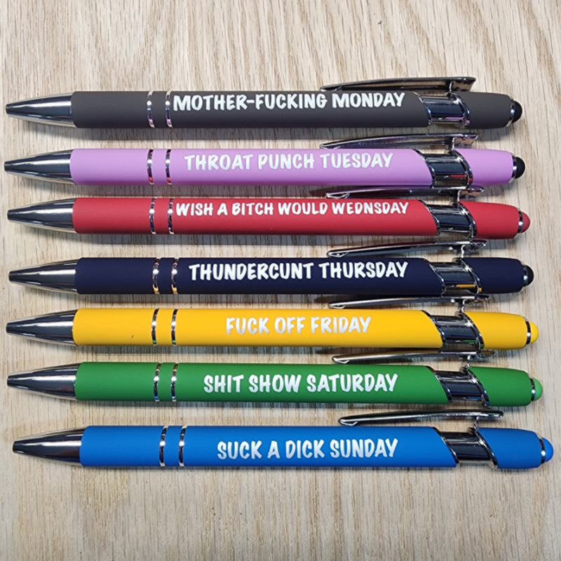 Funny Daily Pen Set