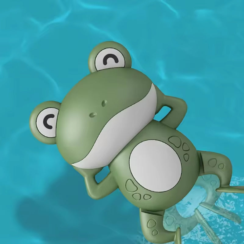 Baby Shower Clockwork Cute Animal Swimming Frog