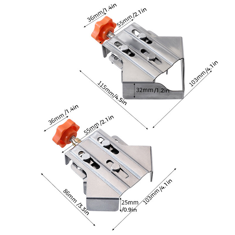 90 Degree Clamps for Woodworking