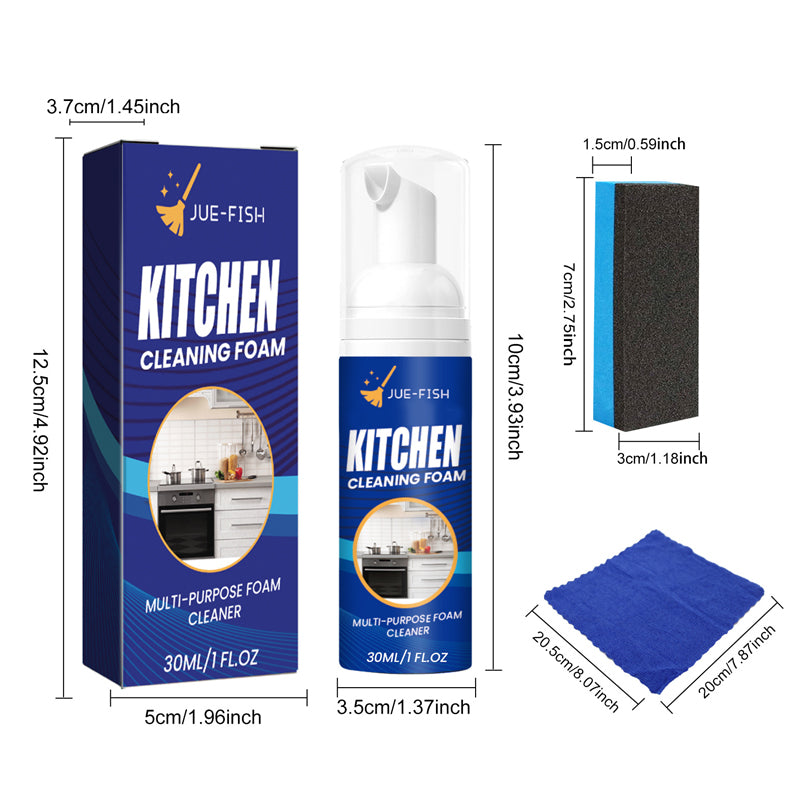 Heavy-Duty Kitchen Foaming Degreaser & Cleaner