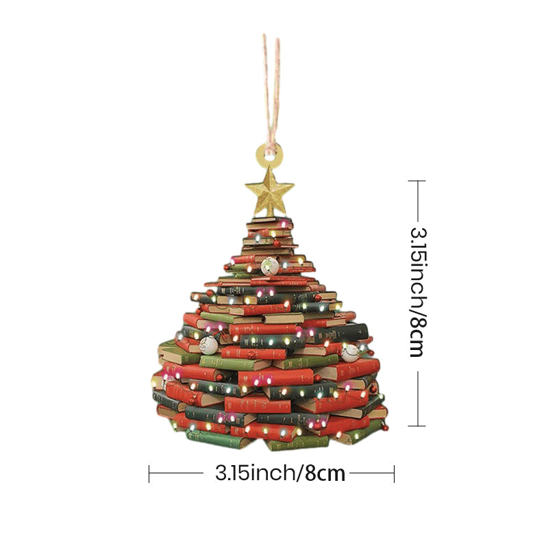 Christmas Book Tree Ornament