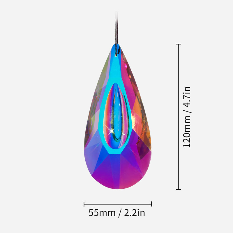 AB-Color Hanging Crystals Prism Suncatcher