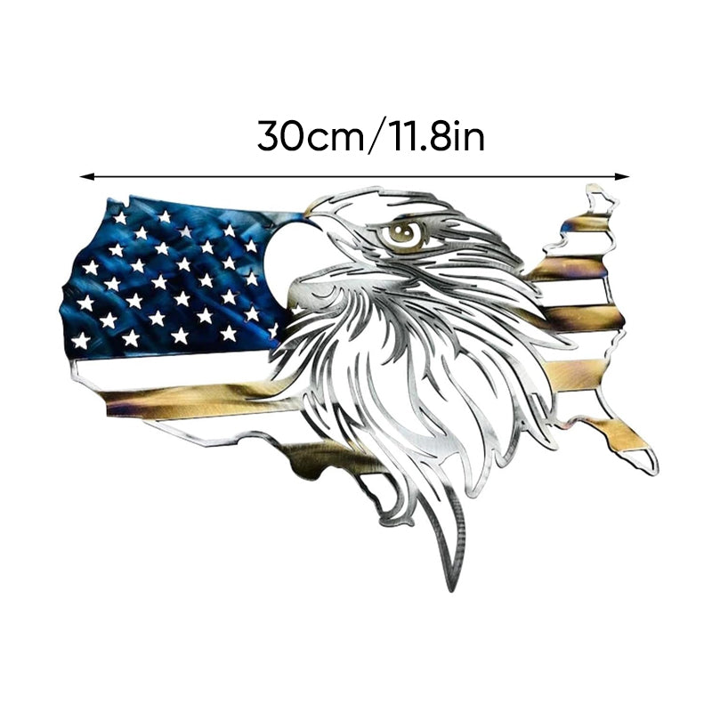 American Eagle Metal Flag