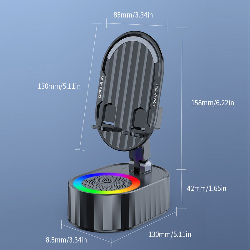 Induction bracket speaker