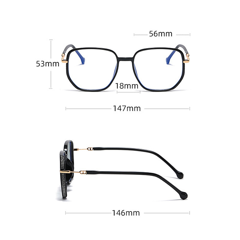 Polygon Anti-Blue Light Glasses