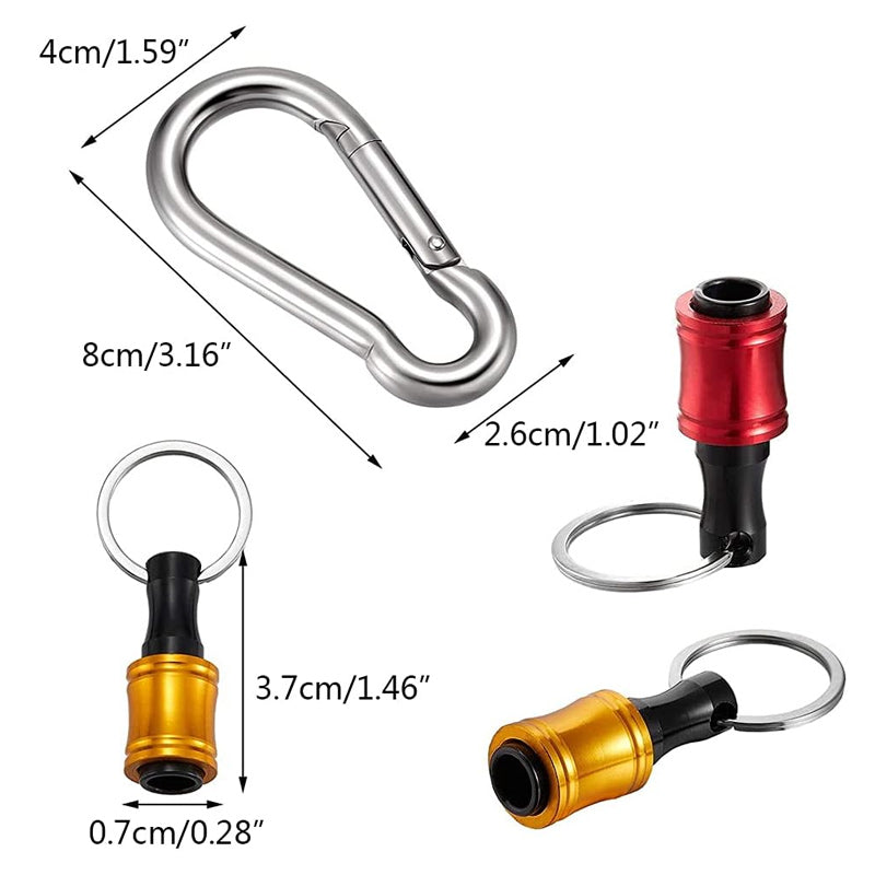 1/4" Hex Bit Holder Carabiner