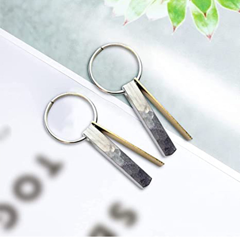 Couples Romantic Thick And Thin Keyring