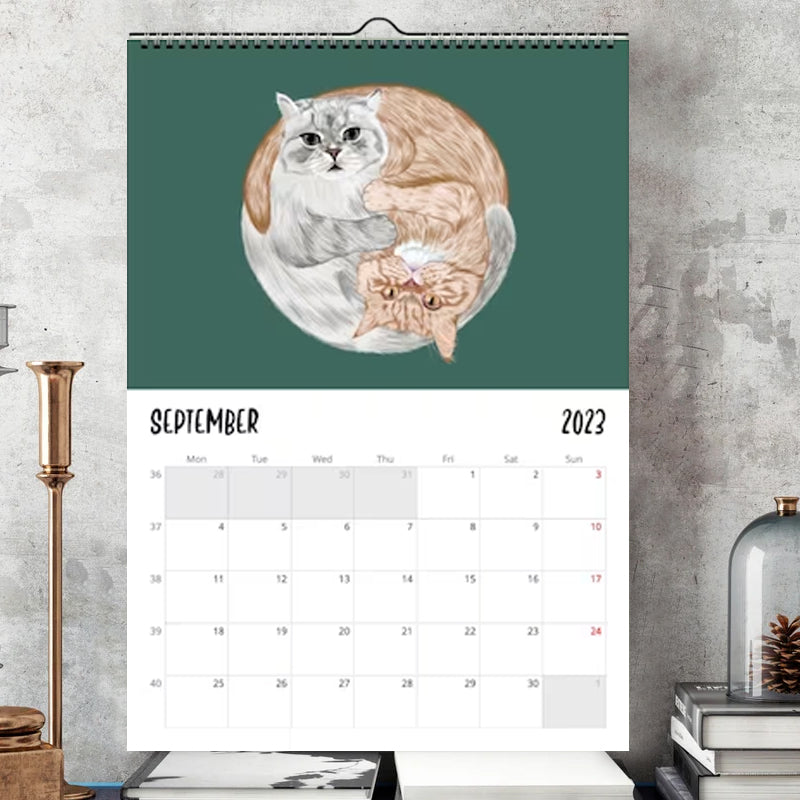 Cat Wall Calendar