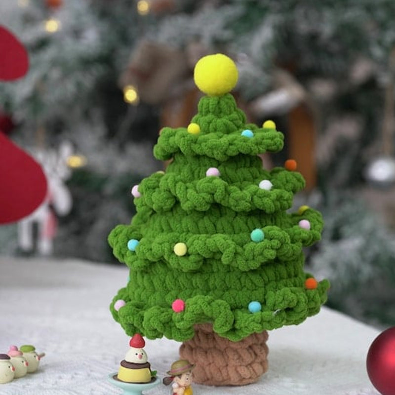 Crochet Kit Christmas Tree Decorations