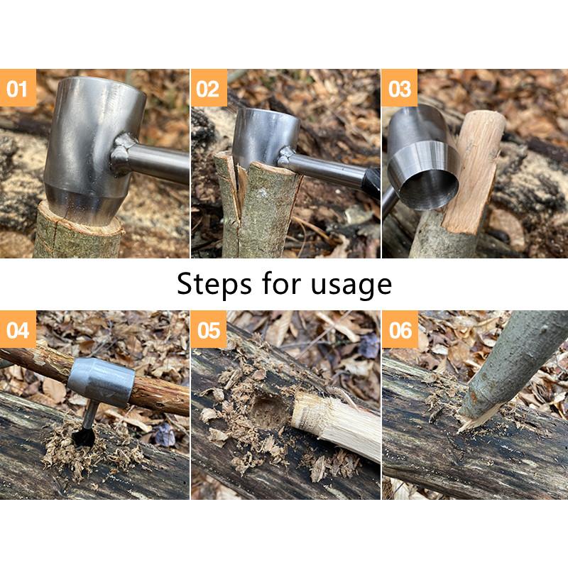 Bushcraft Hand Auger Wrench