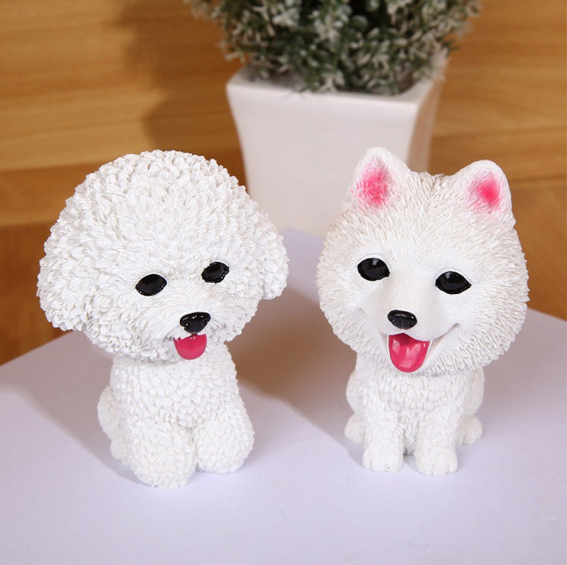 Car Interior Decoration Resin Pet Dog