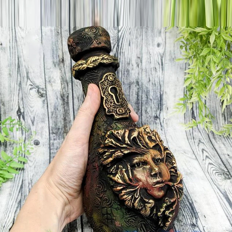 Magic sculpture potion bottle