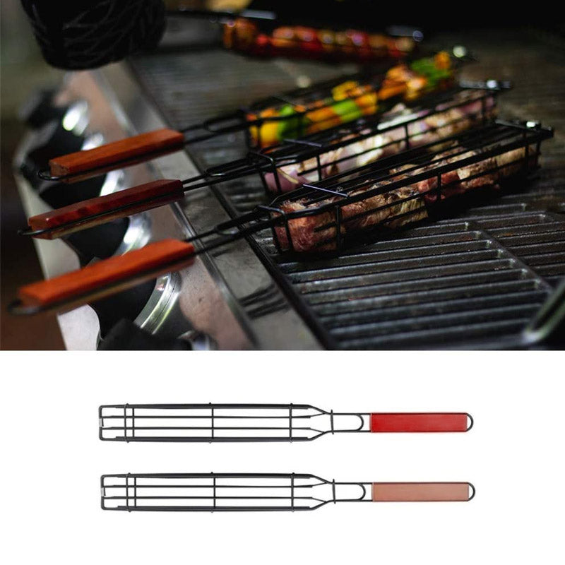 Reusable Kabob Grill Baskets