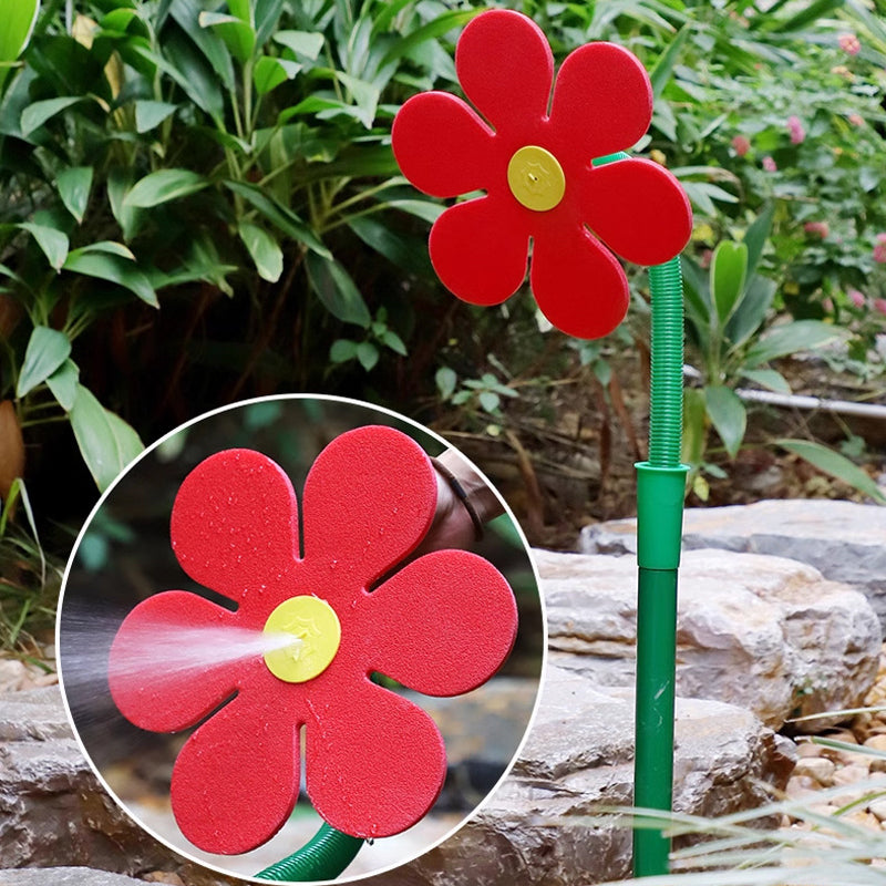 Fun & Quirky Sunflower Wobbling Sprinkler