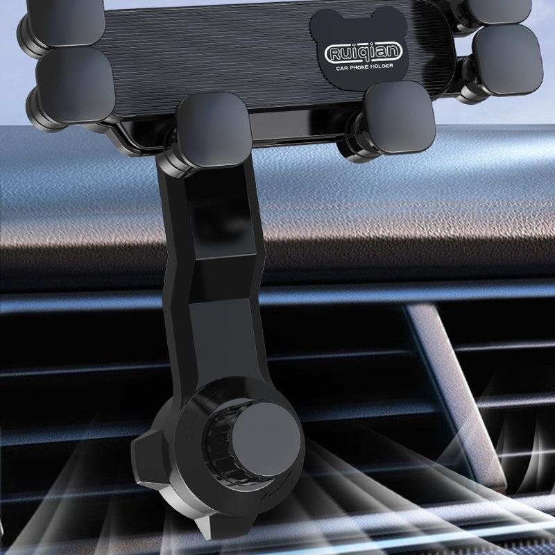 Gravity sensing universal car mount