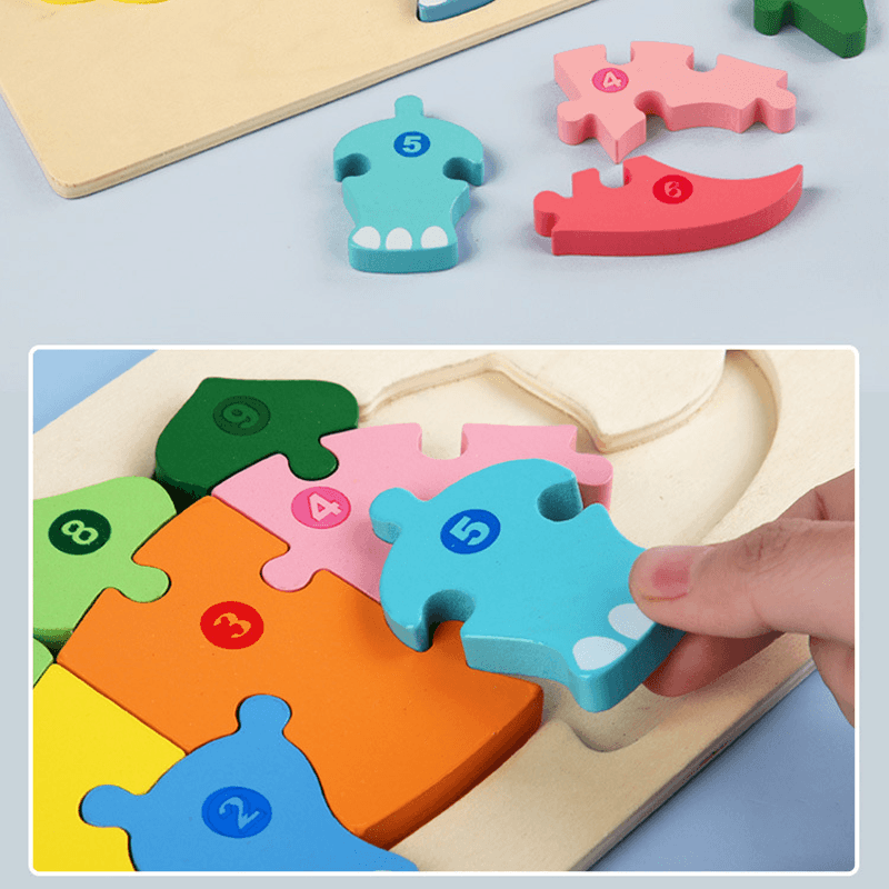 3D Three-Dimensional Animal Puzzle