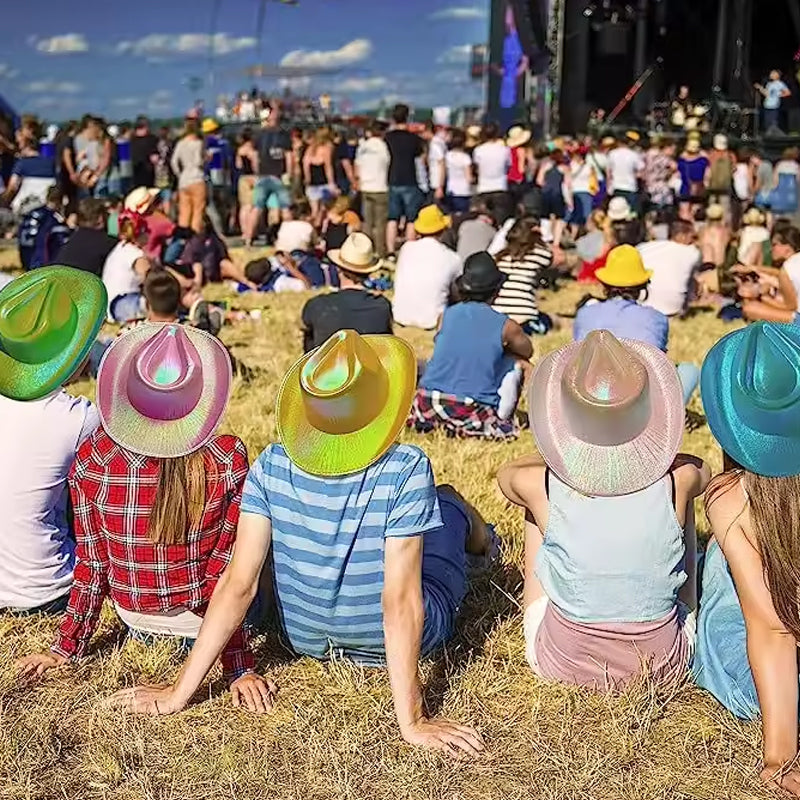 LED Cowboy Party Hat