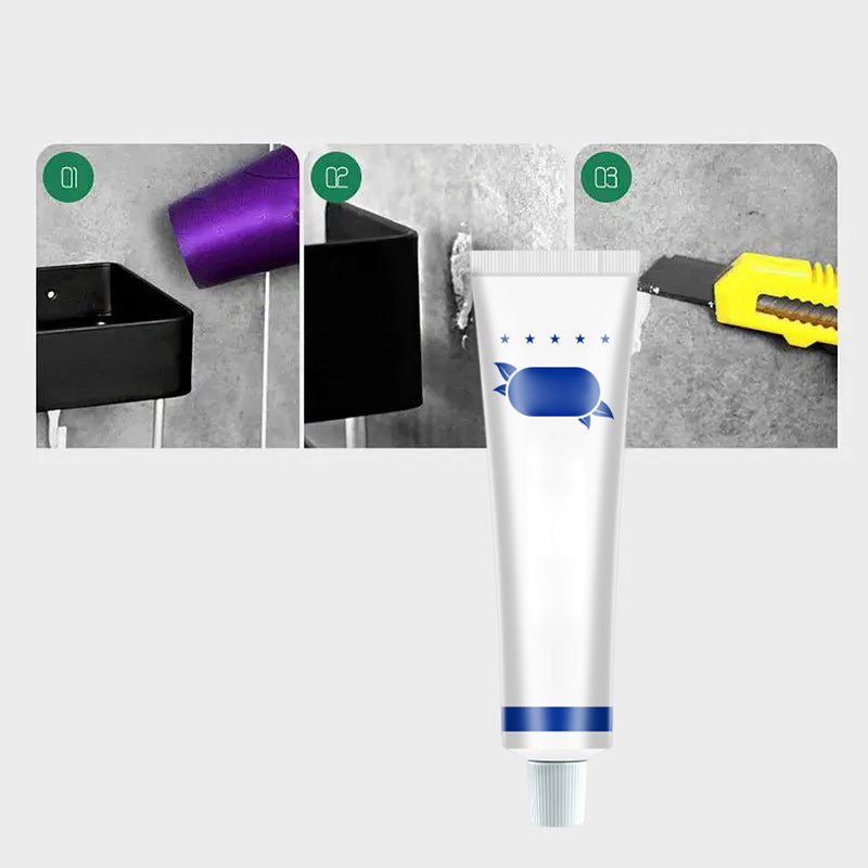 Multifunctional practical nail-free adhesive