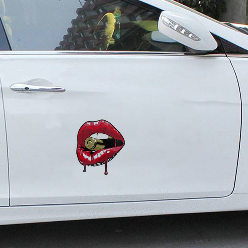 Bullet Lip Decorative sticker