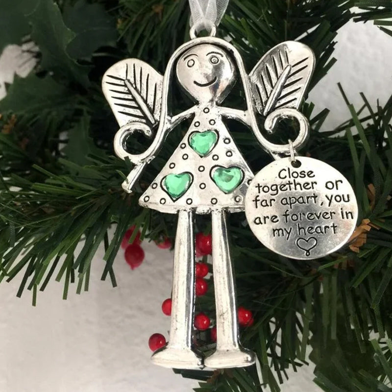 Crazy Beautiful Friends Forever - Angel Ornament Christmas Gift