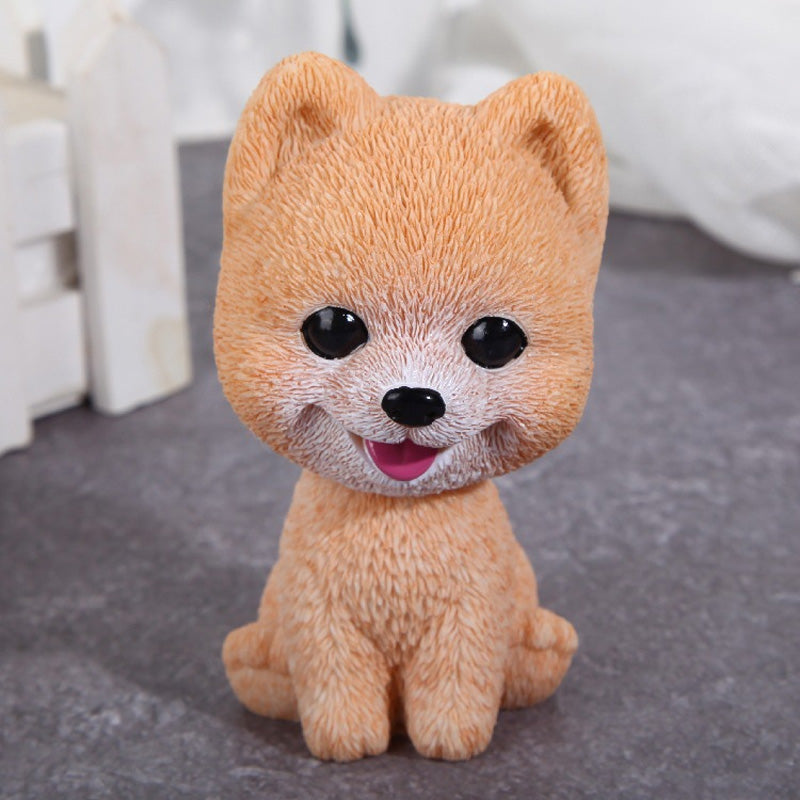 Car Interior Decoration Resin Pet Dog