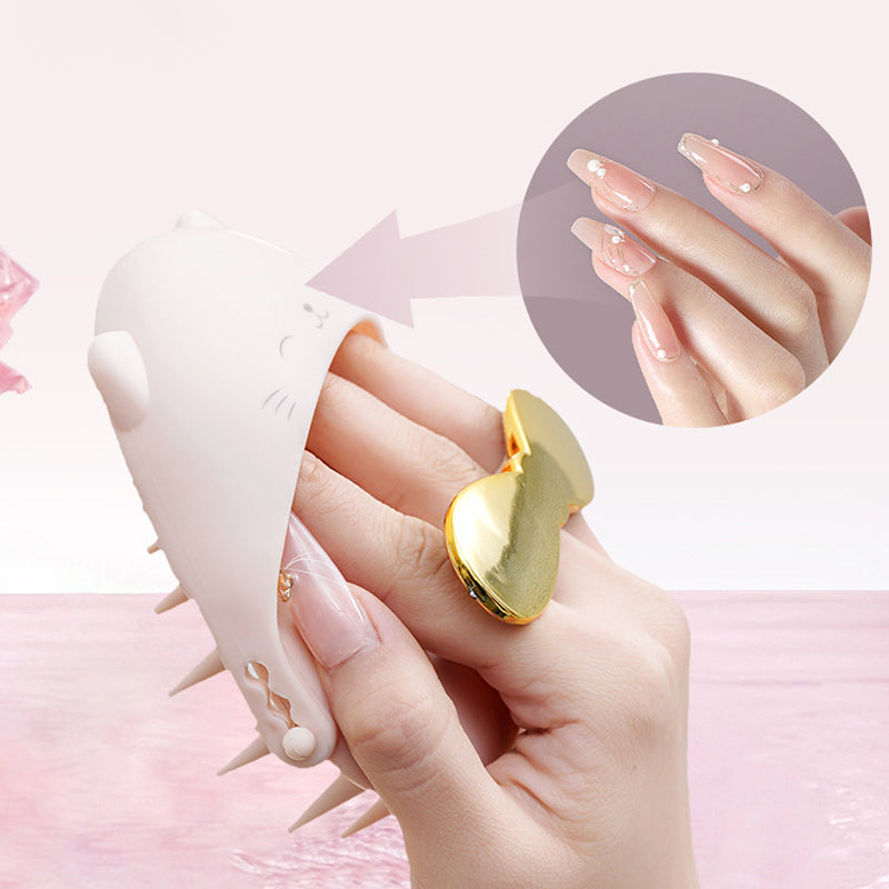 Nail protection massage cleaning three-in-one comb