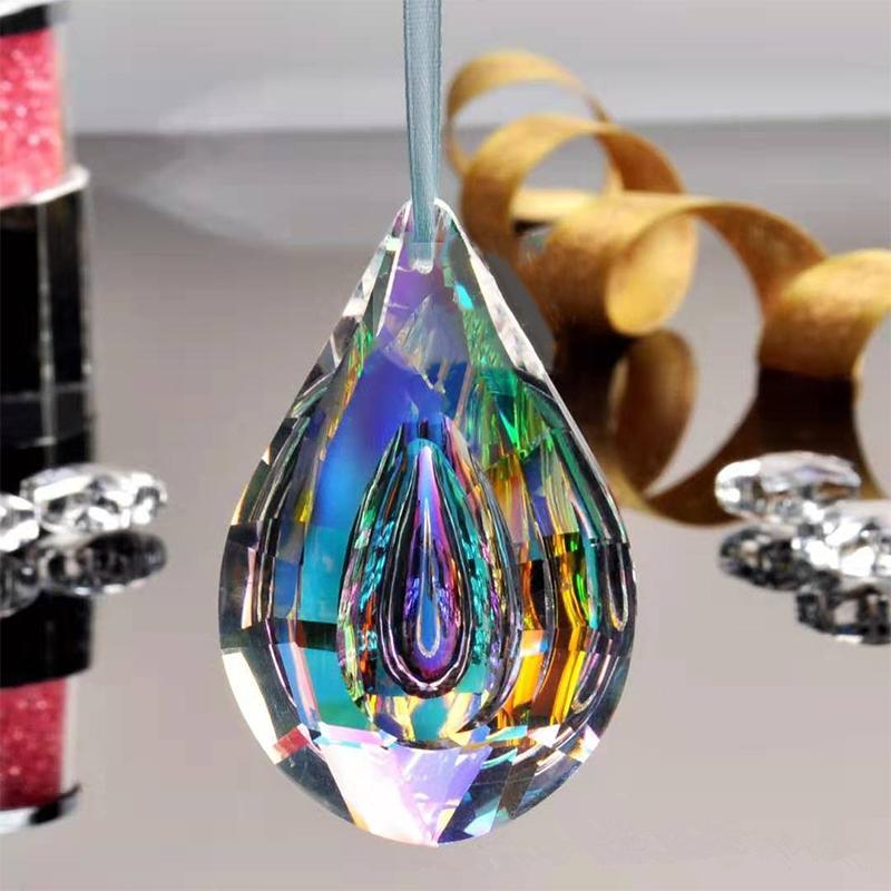 Teardrop Crystal Pendant