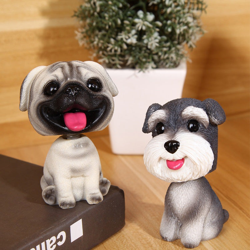 Car Interior Decoration Resin Pet Dog