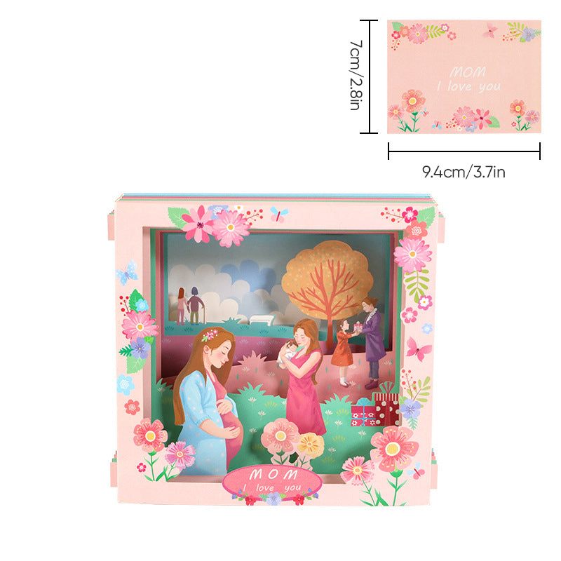 Mother's Day 3D Greeting Card