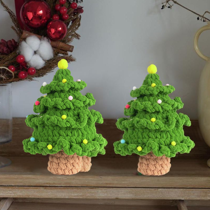 Crochet Kit Christmas Tree Decorations