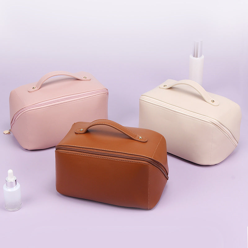 PU Portable Travel Cosmetic Storage Bag