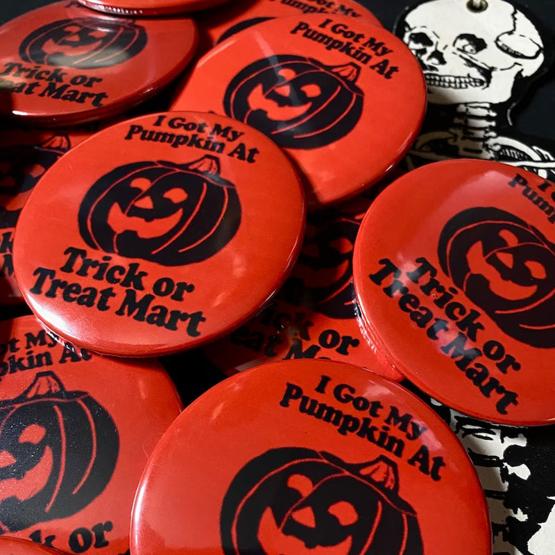 Retro Halloween Buttons