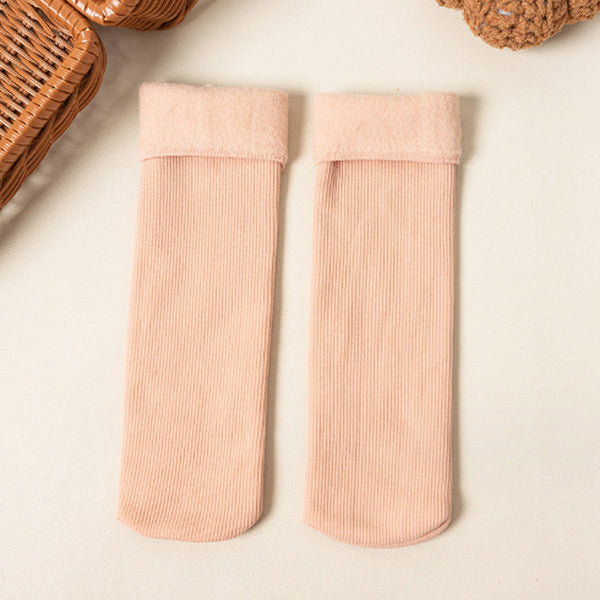 Thickening Winter Soft Velvet Snow Socks